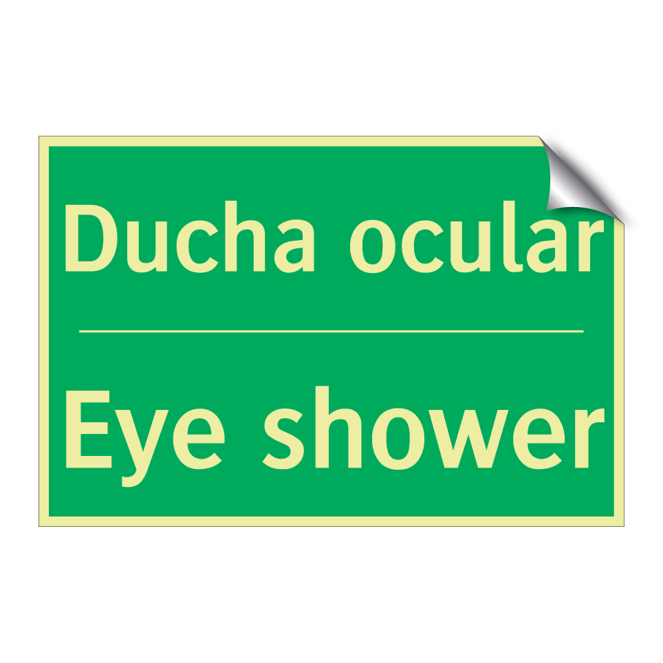 Ducha ocular - Eye shower