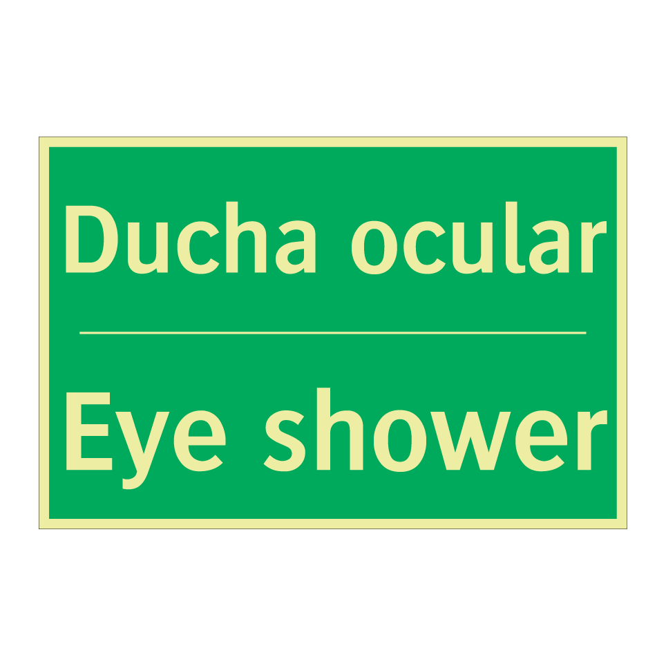 Ducha ocular - Eye shower
