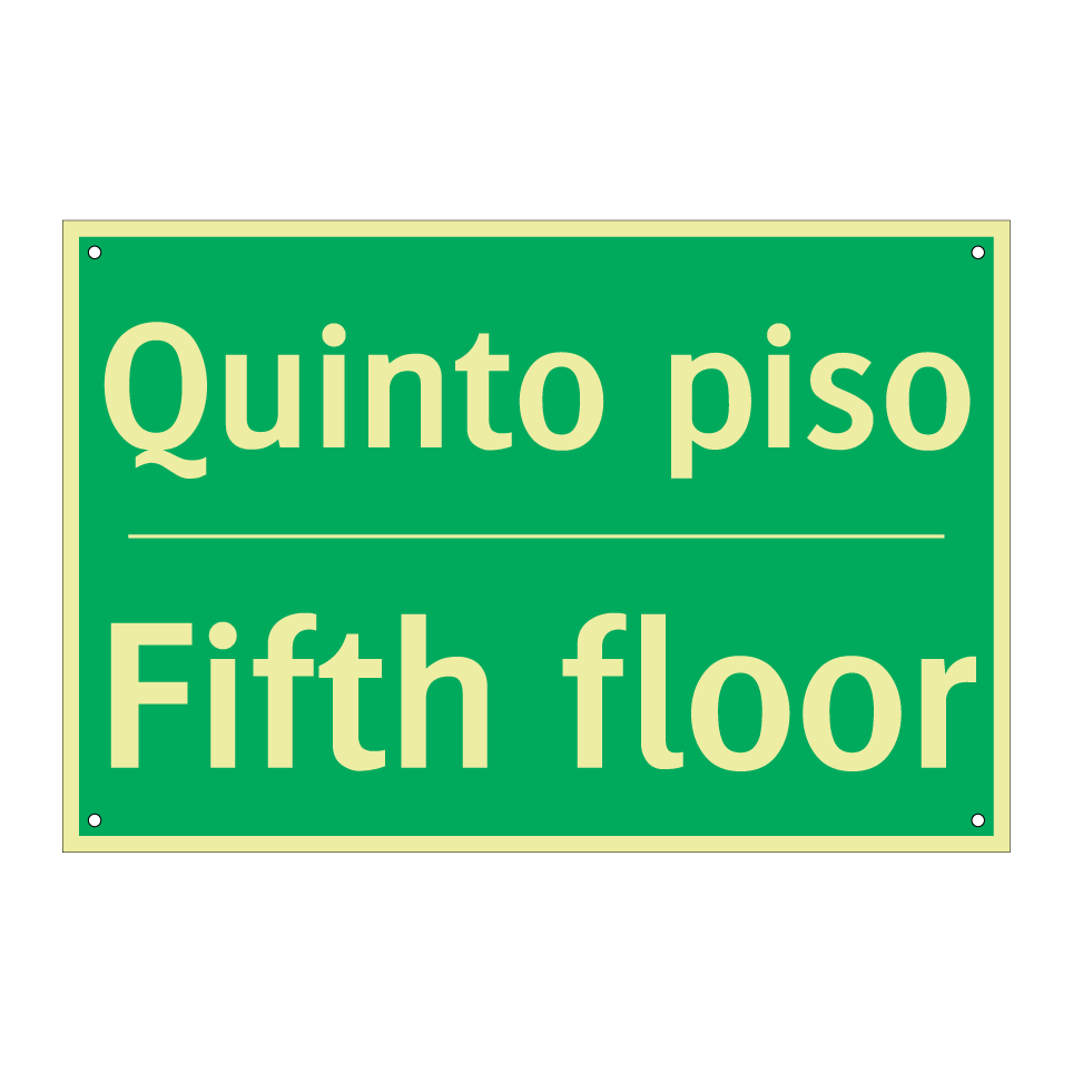 Quinto piso - Fifth floor