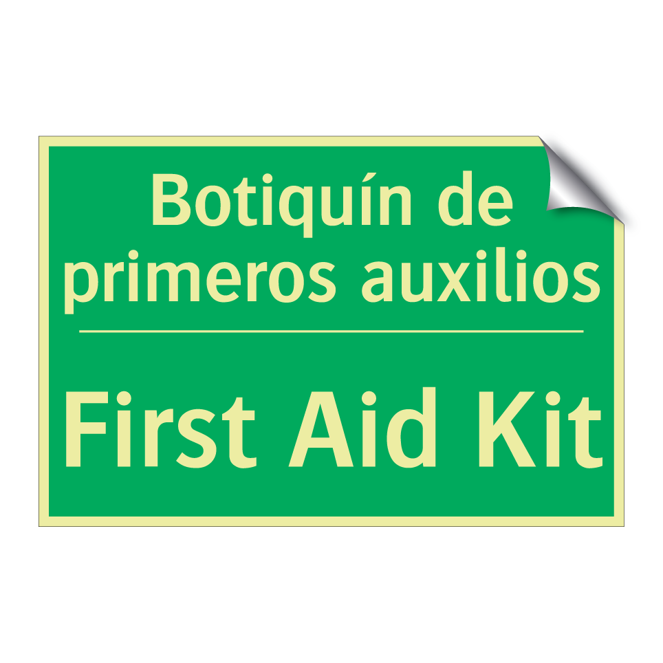 Botiquín de primeros auxilios - First Aid Kit