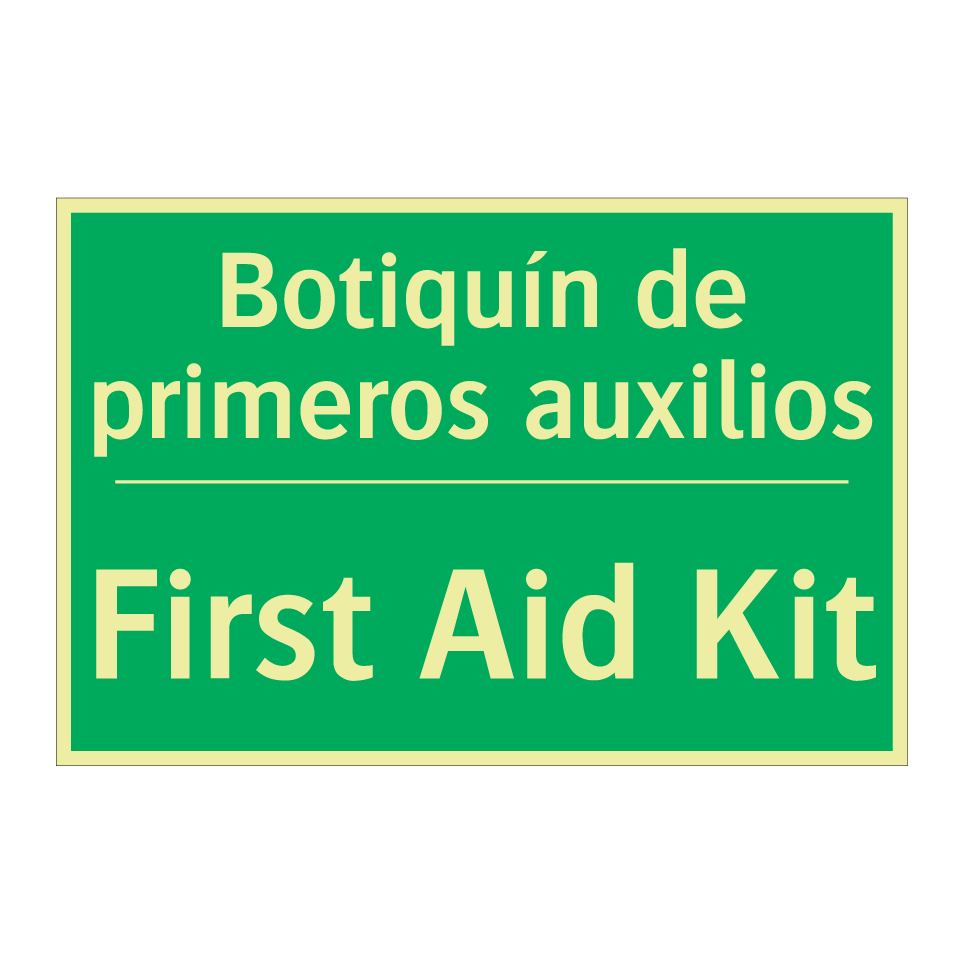 Botiquín de primeros auxilios - First Aid Kit