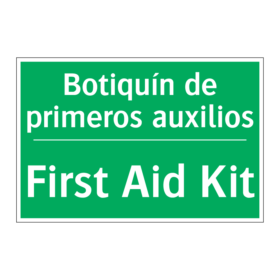 Botiquín de primeros auxilios - First Aid Kit