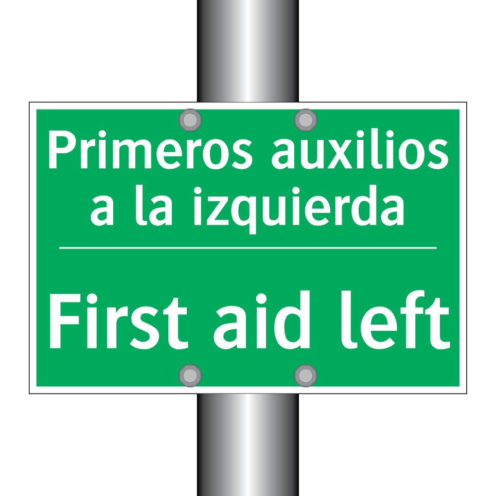 Primeros auxilios a la /.../ - First aid left