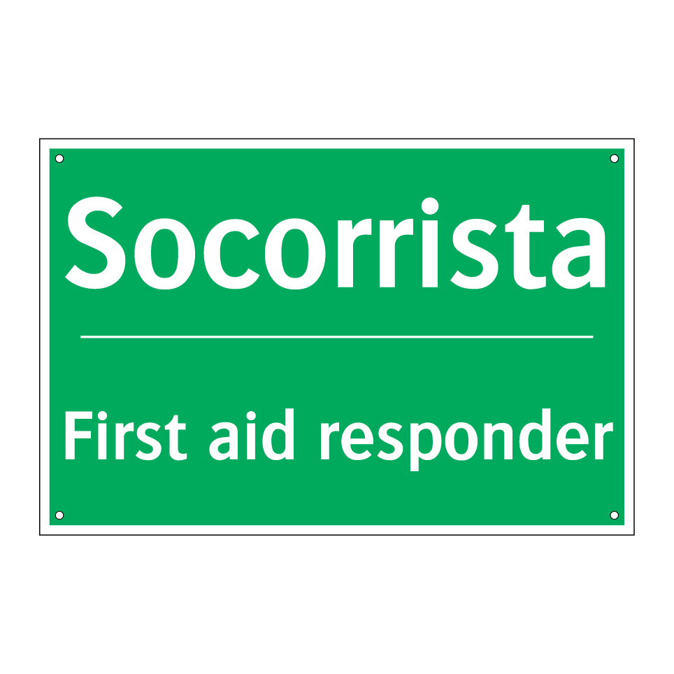 Socorrista - First aid responder