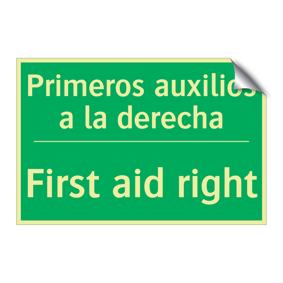 Primeros auxilios a la derecha - First aid right