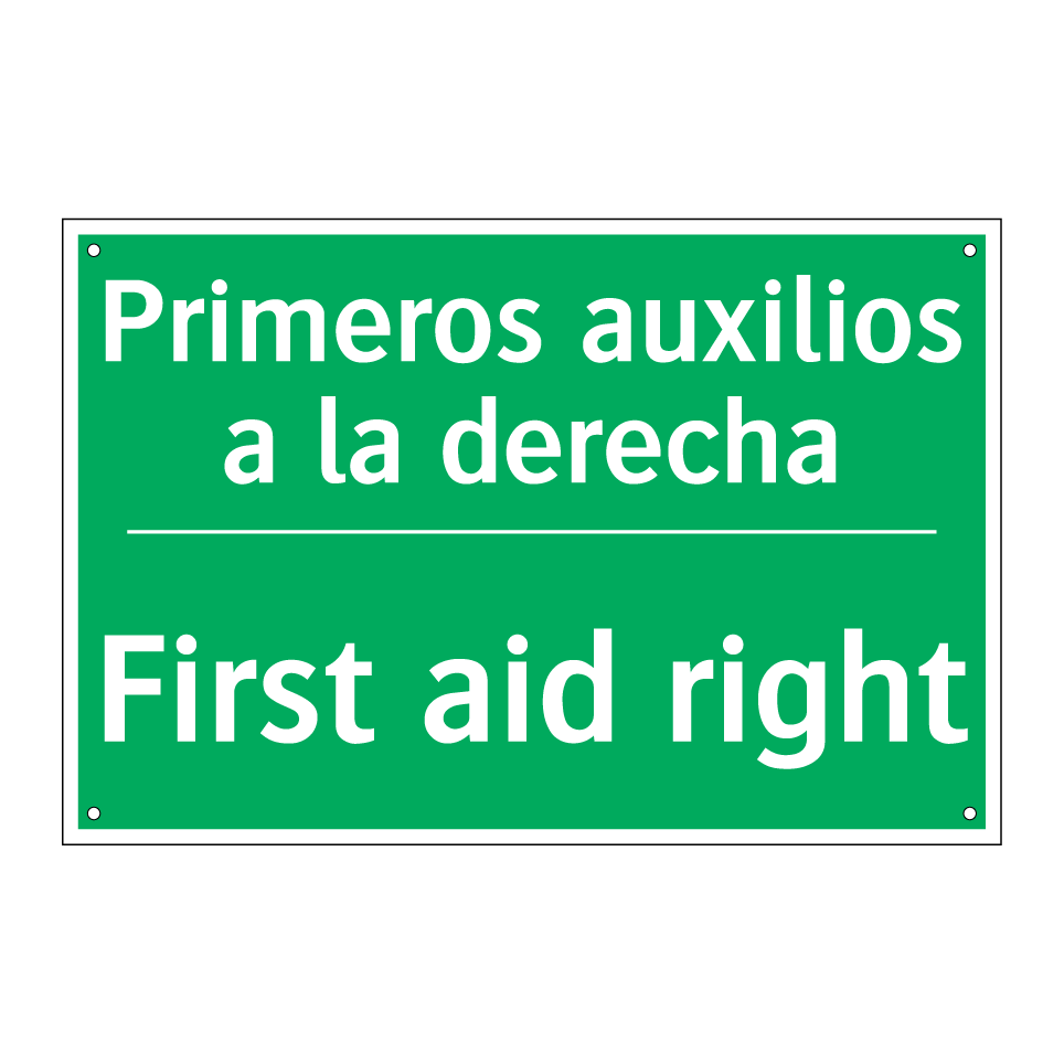 Primeros auxilios a la derecha - First aid right