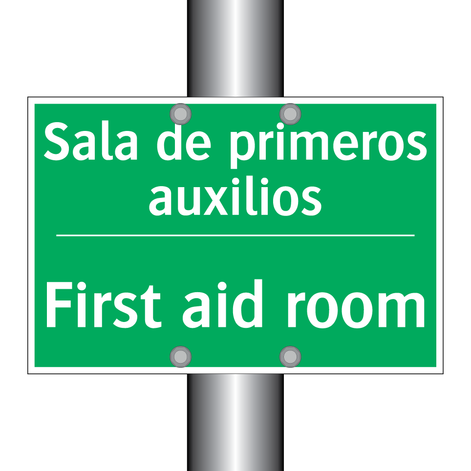 Sala de primeros auxilios - First aid room
