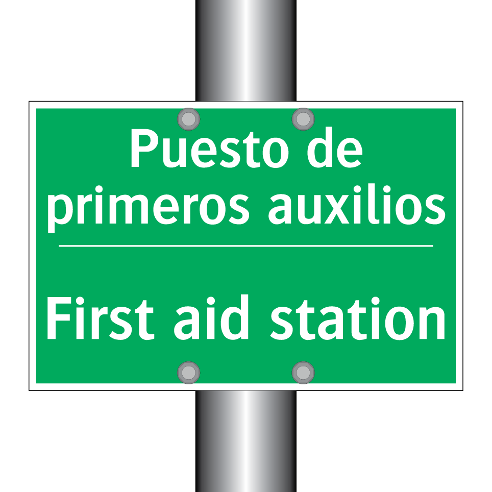Puesto de primeros auxilios - First aid station