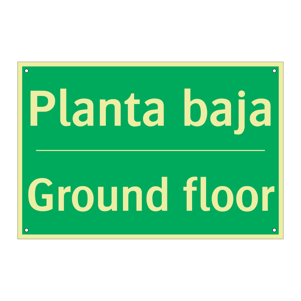 Planta baja - Ground floor