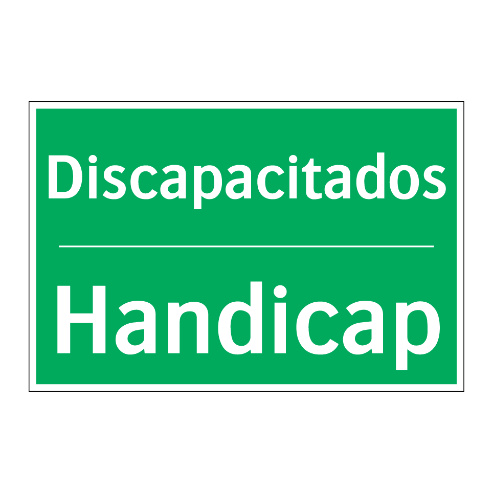 Discapacitados - Handicap