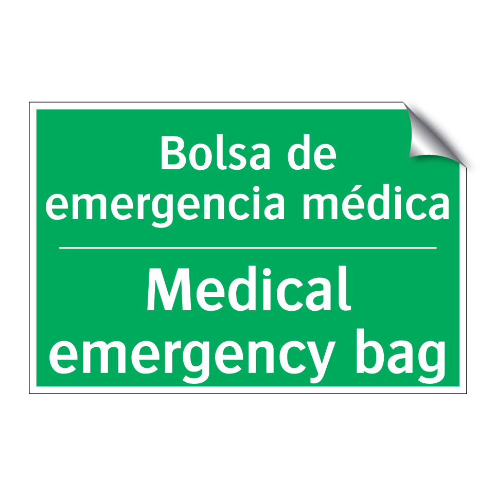 Bolsa de emergencia médica - Medical emergency bag