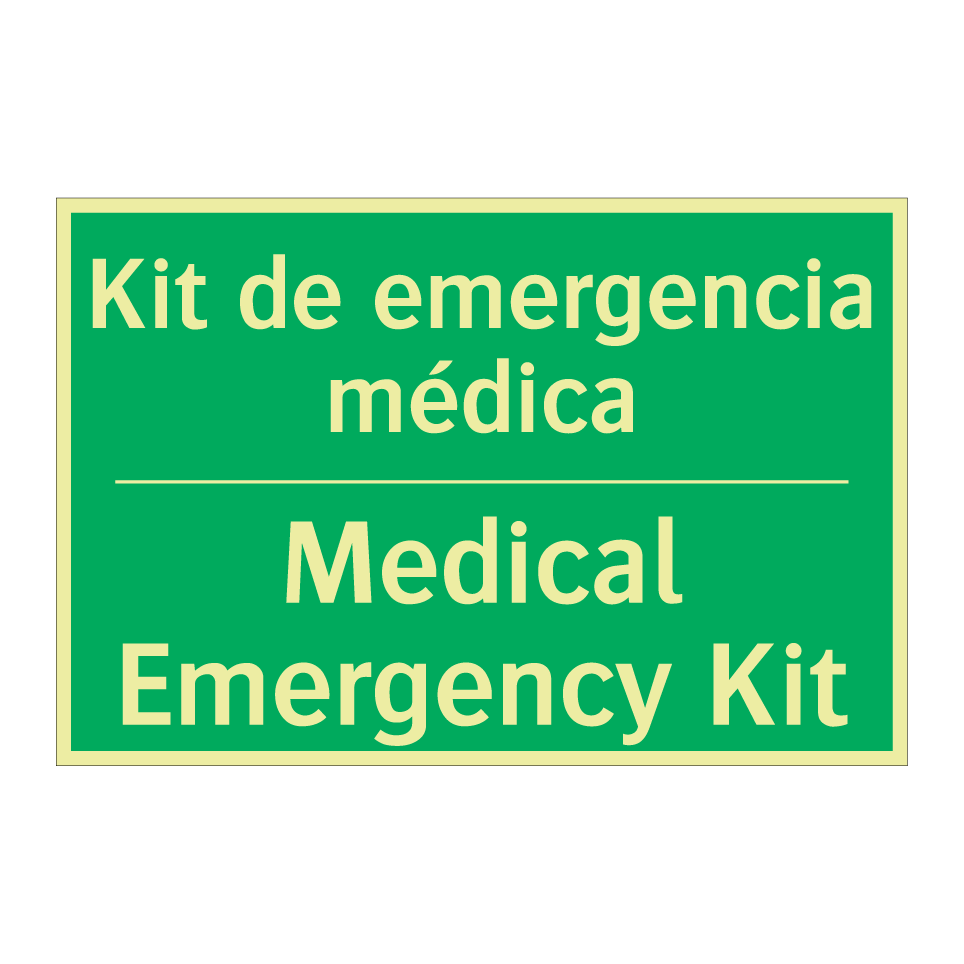 Kit de emergencia médica - Medical Emergency Kit