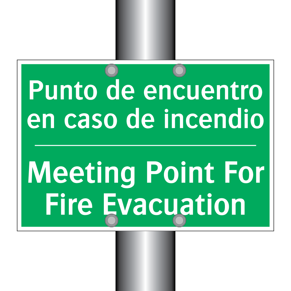 Punto de encuentro en caso de /.../ - Meeting Point For Fire /.../