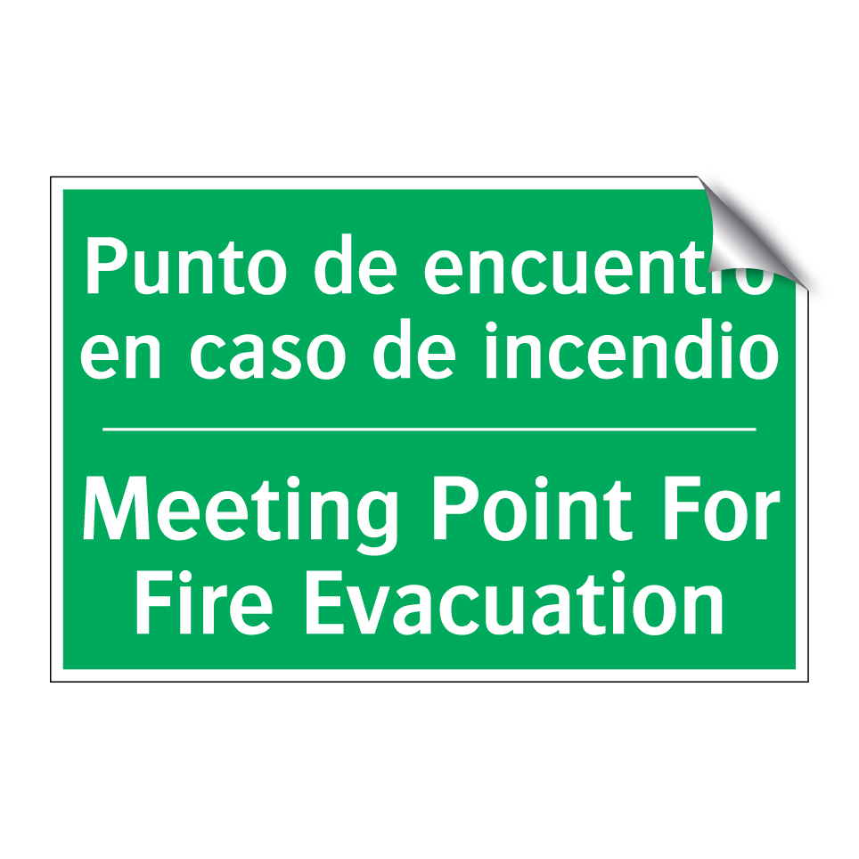 Punto de encuentro en caso de /.../ - Meeting Point For Fire /.../