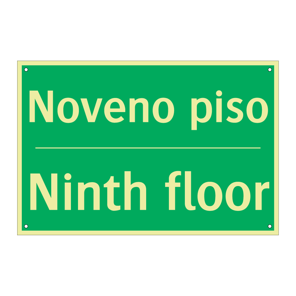 Noveno piso - Ninth floor
