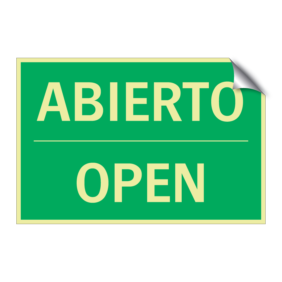 ABIERTO - OPEN
