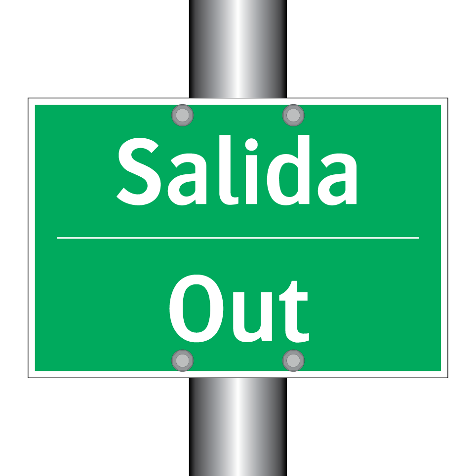 Salida - Out