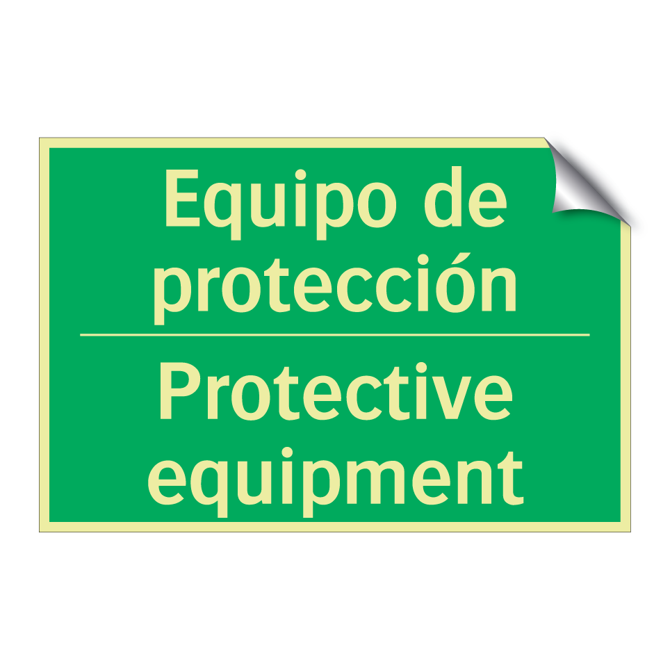 Equipo de protección - Protective equipment