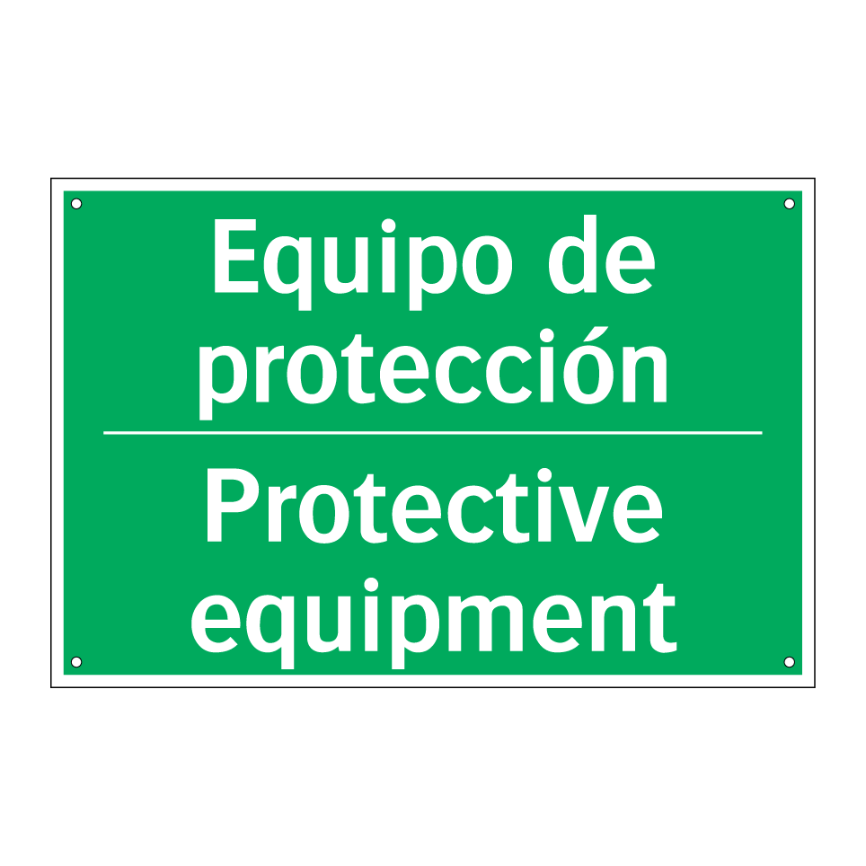 Equipo de protección - Protective equipment