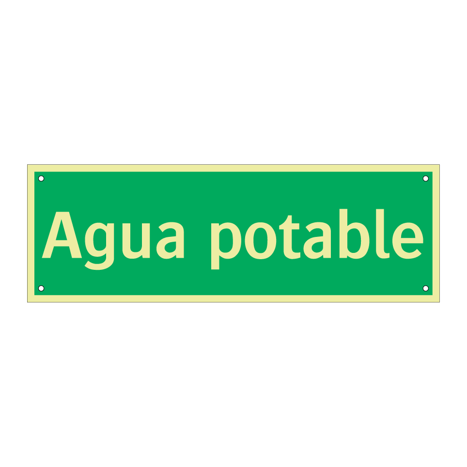 Agua potable