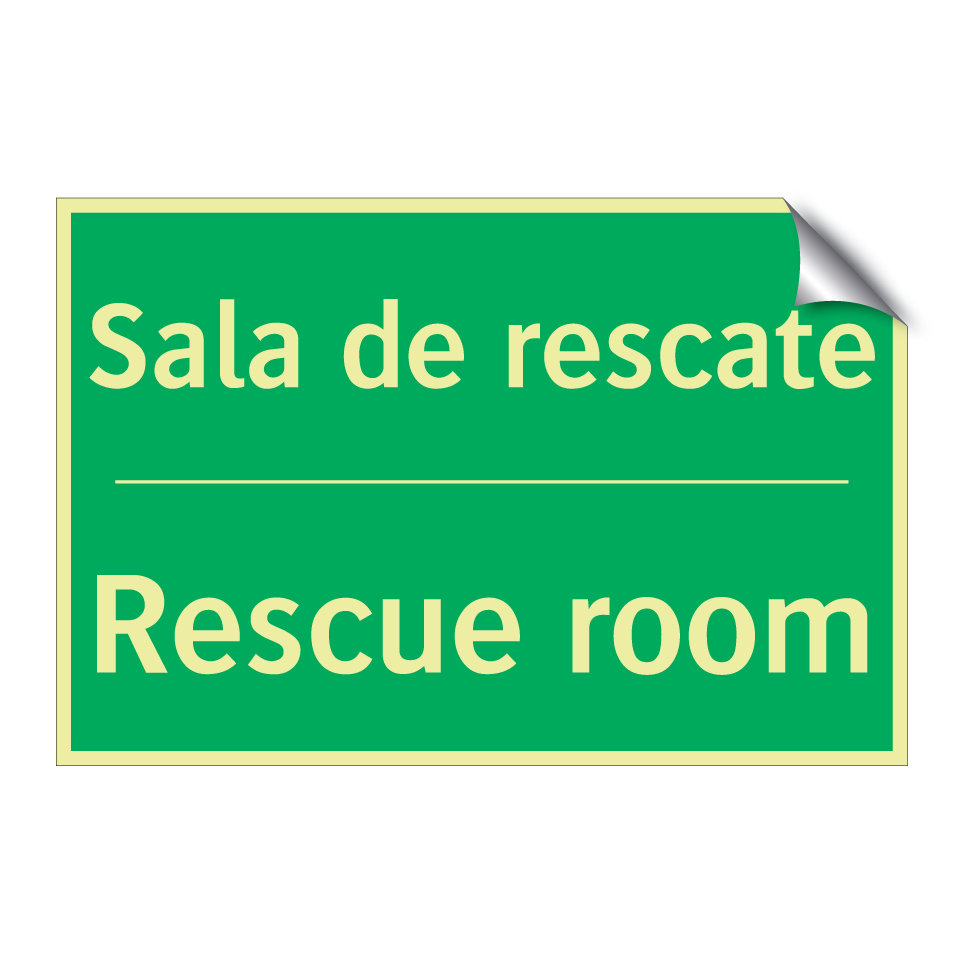 Sala de rescate - Rescue room