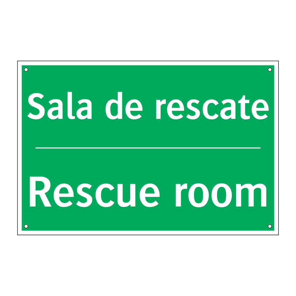 Sala de rescate - Rescue room