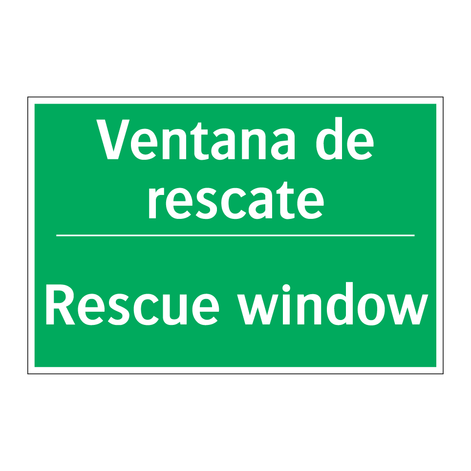 Ventana de rescate - Rescue window