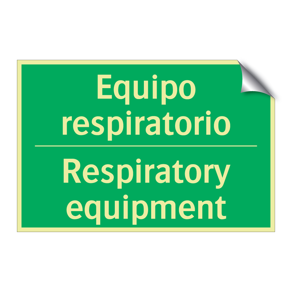 Equipo respiratorio - Respiratory equipment