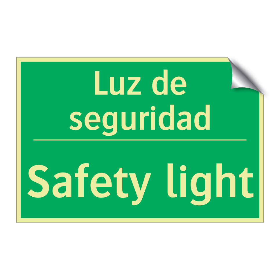 Luz de seguridad - Safety light