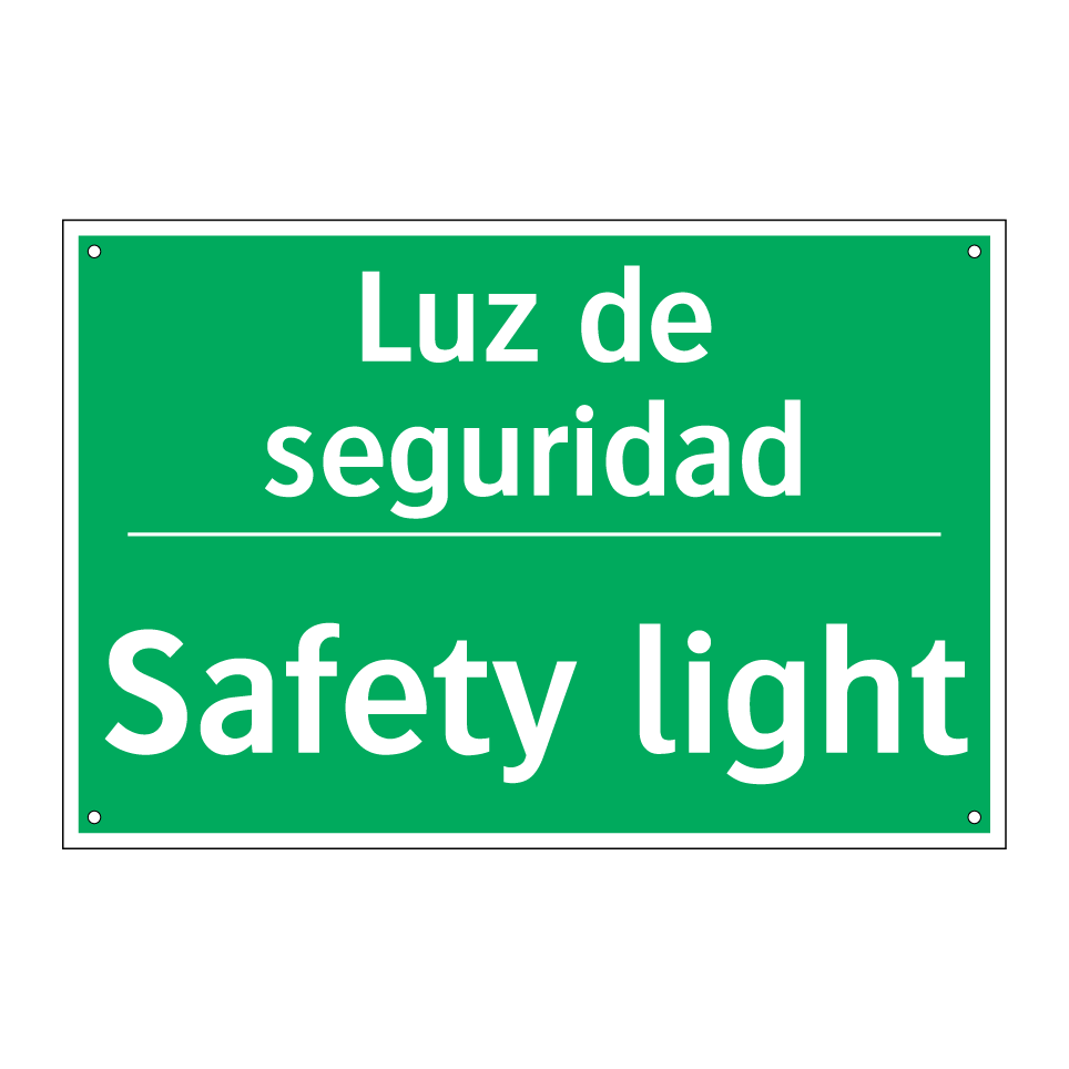 Luz de seguridad - Safety light