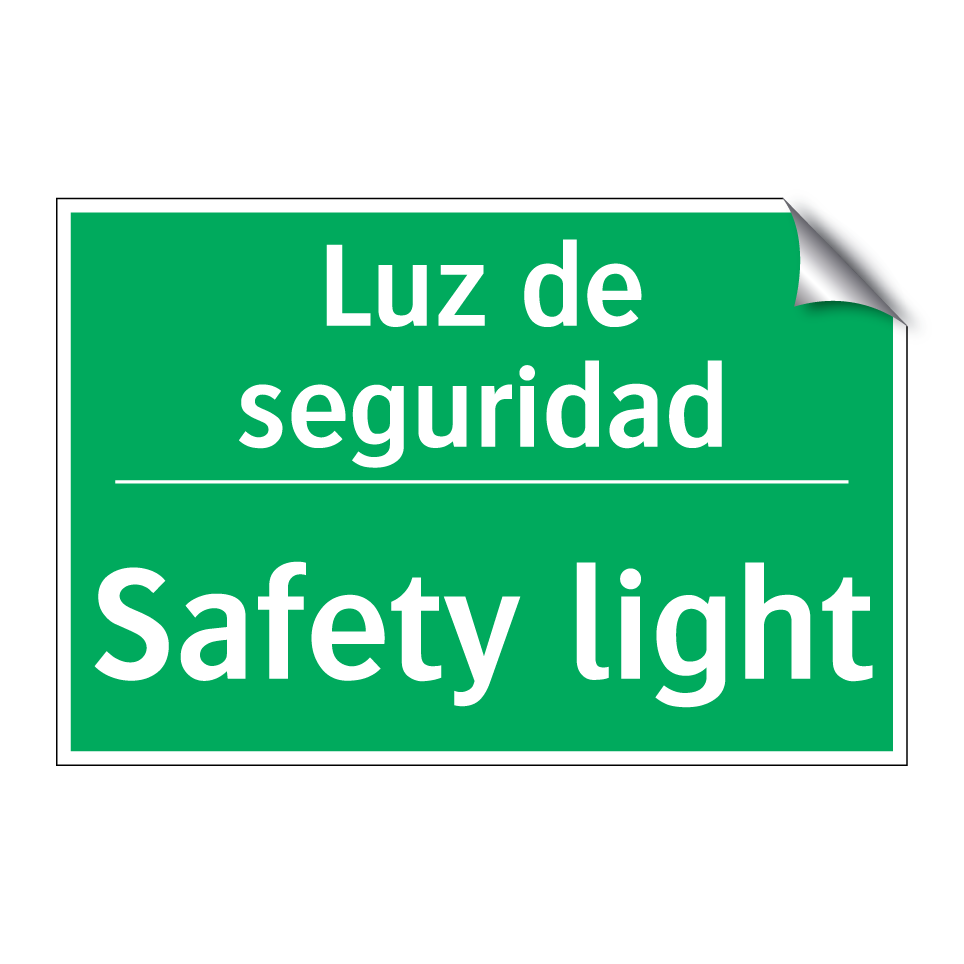 Luz de seguridad - Safety light