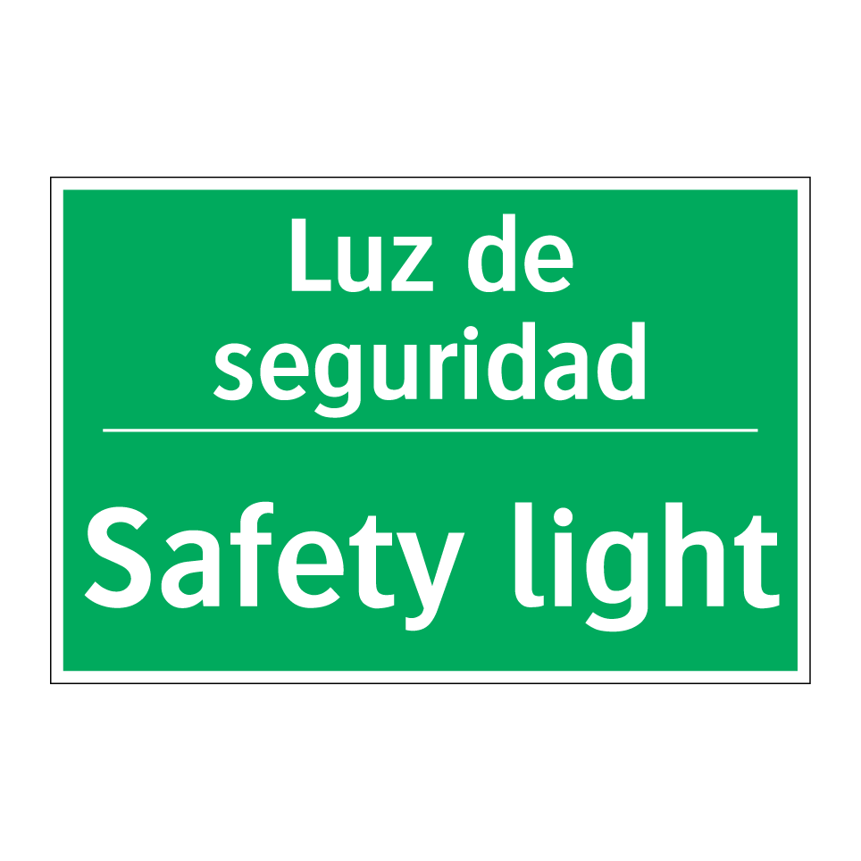 Luz de seguridad - Safety light