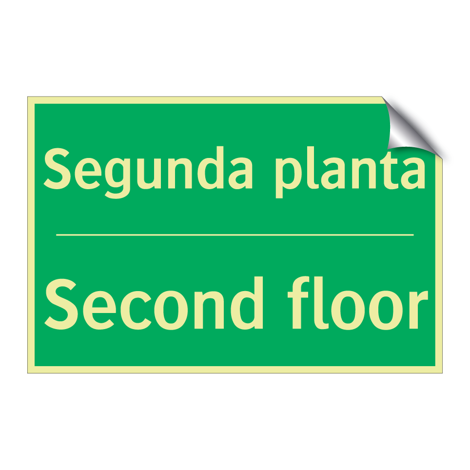 Segunda planta - Second floor
