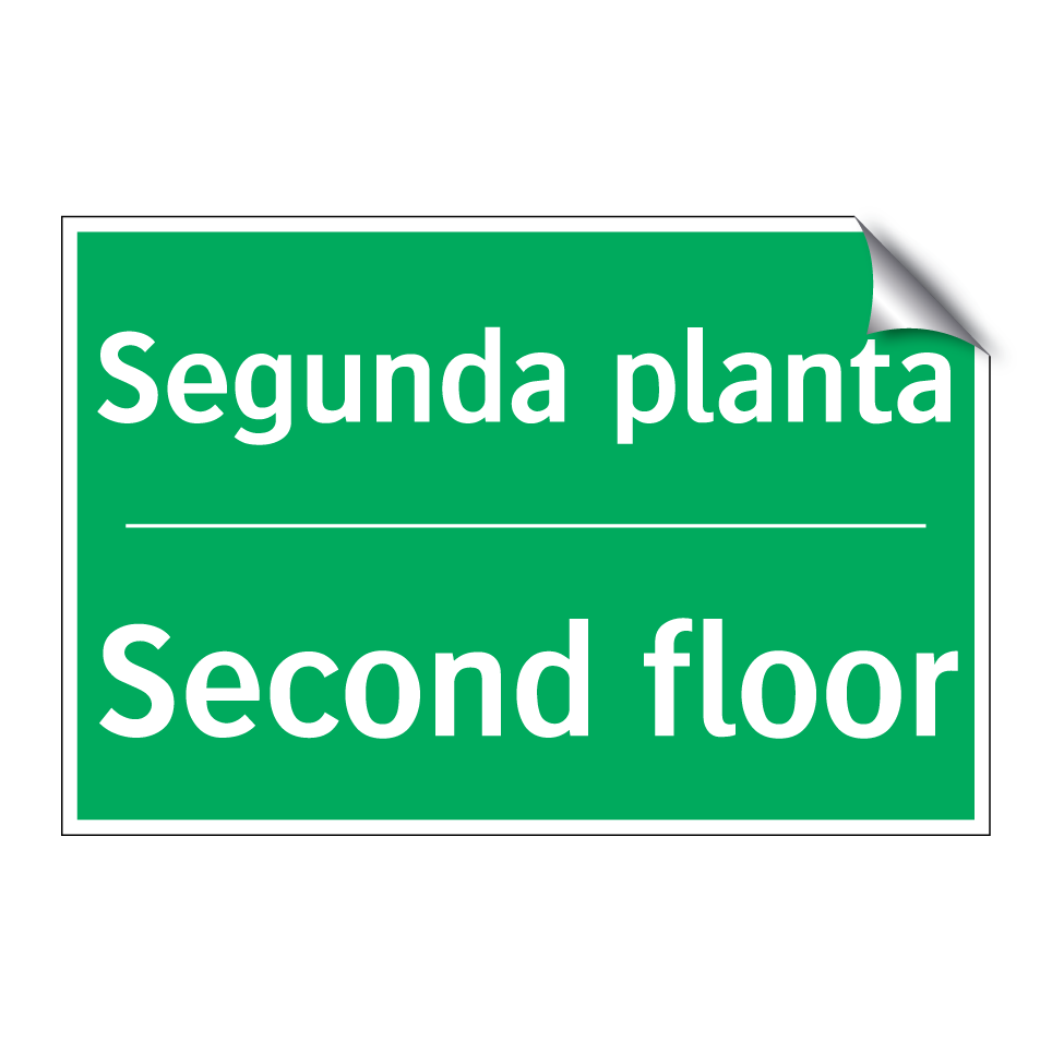 Segunda planta - Second floor