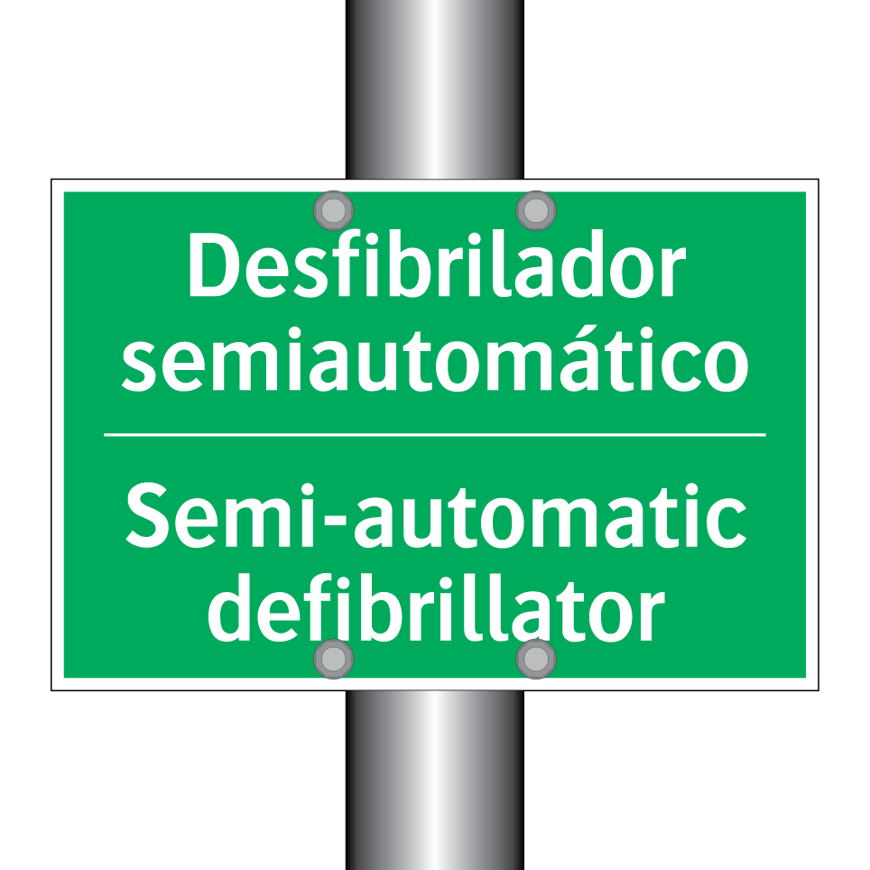 Desfibrilador semiautomático - Semi-automatic defibrillator