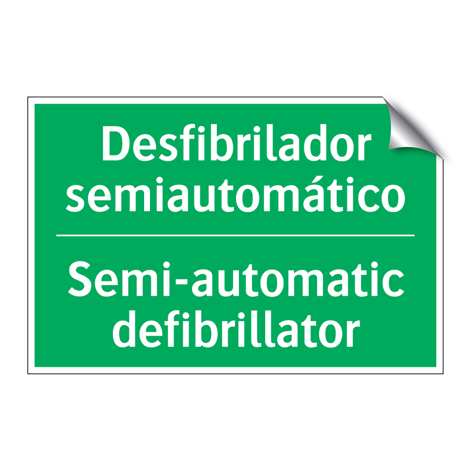 Desfibrilador semiautomático - Semi-automatic defibrillator
