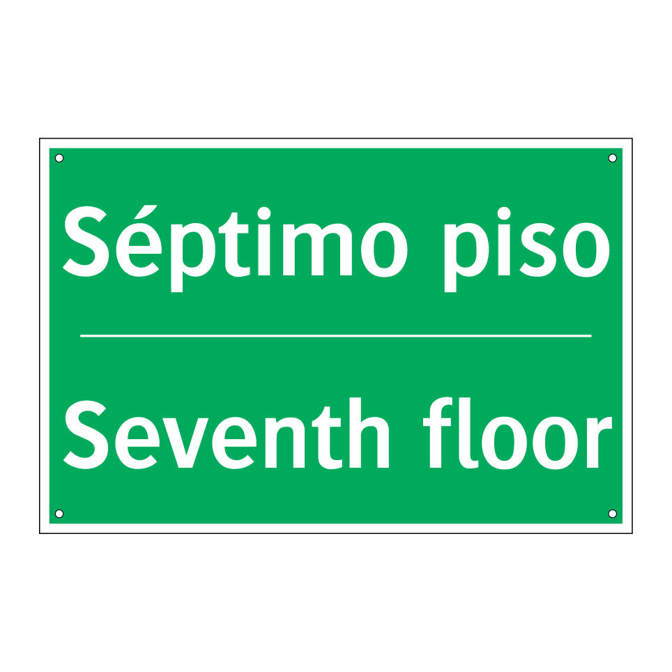 Séptimo piso - Seventh floor