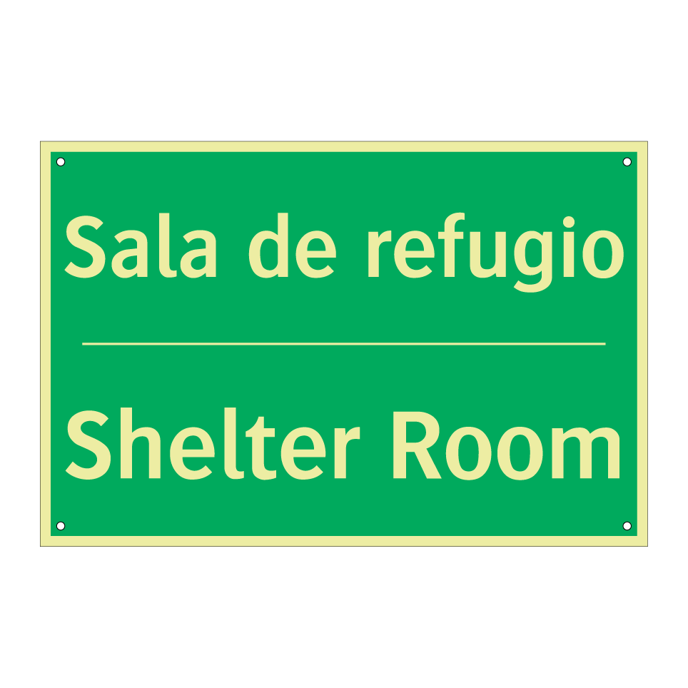 Sala de refugio - Shelter Room