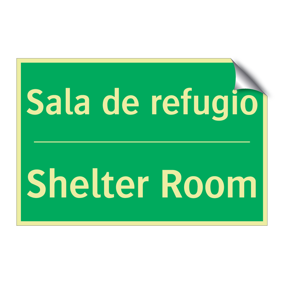 Sala de refugio - Shelter Room
