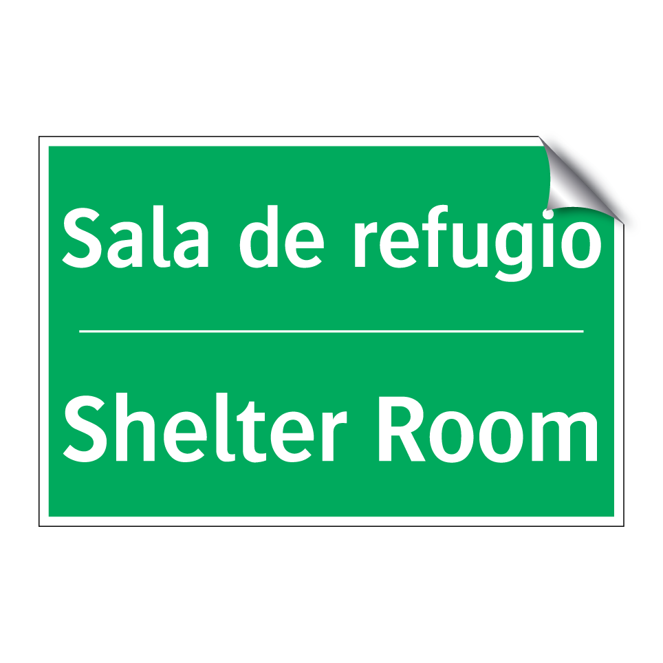Sala de refugio - Shelter Room