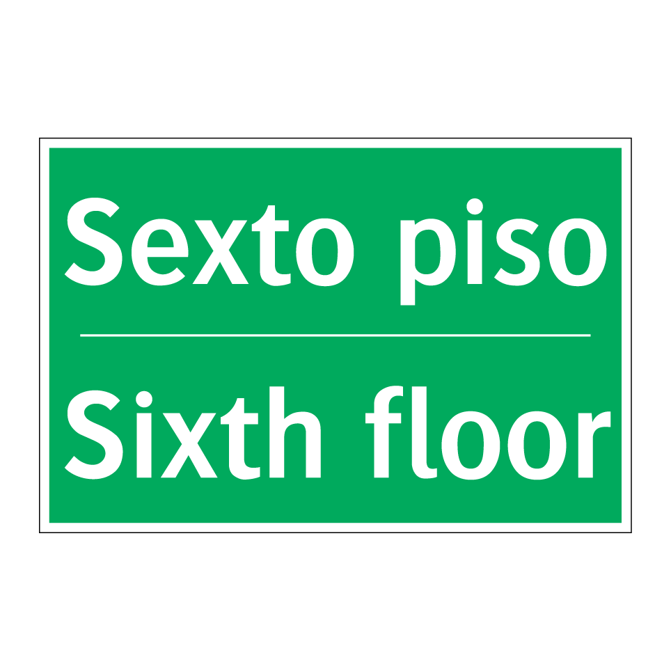 Sexto piso - Sixth floor