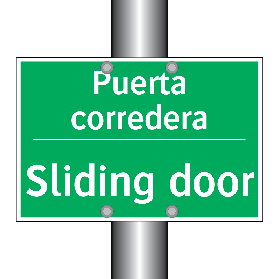 Puerta corredera - Sliding door
