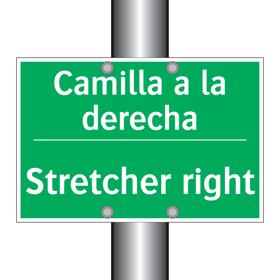 Camilla a la derecha - Stretcher right
