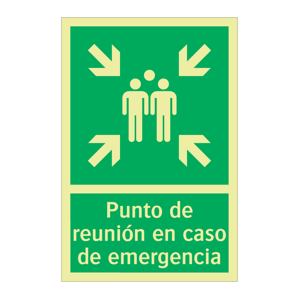 Punto de reunión en caso de emergencia