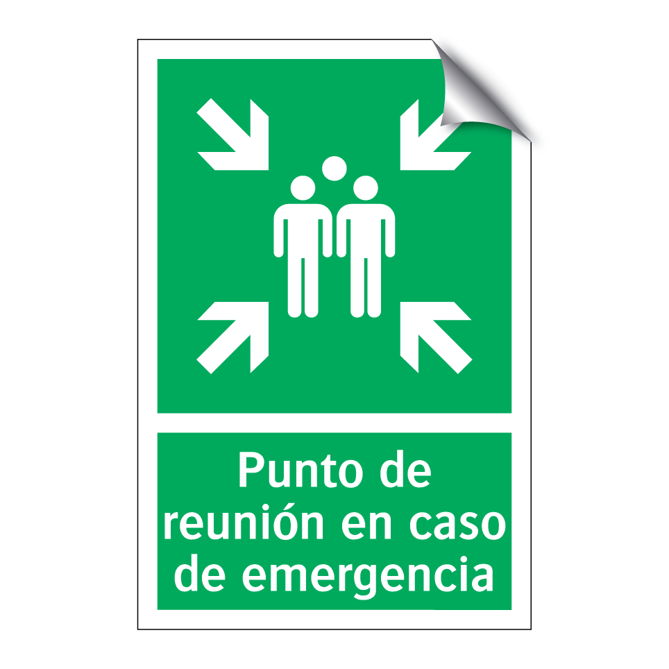 Punto de reunión en caso de emergencia