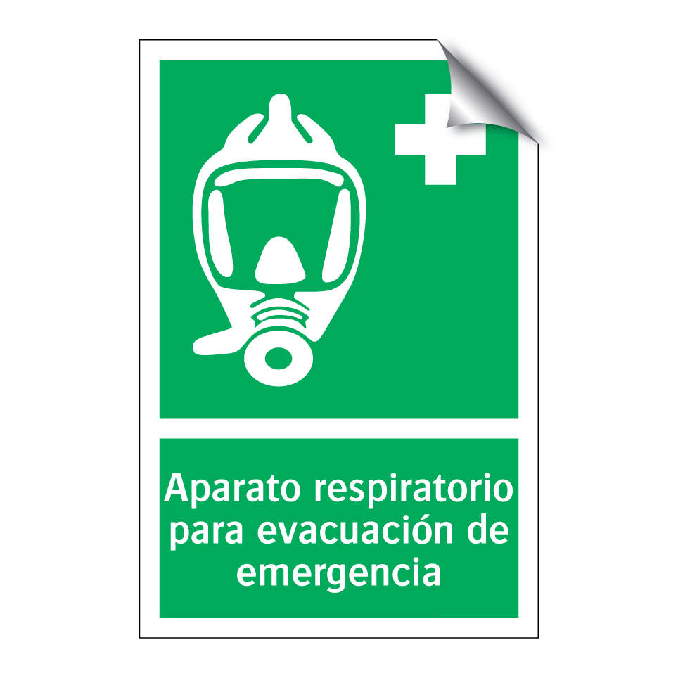 Aparato respiratorio para evacuación de emergencia