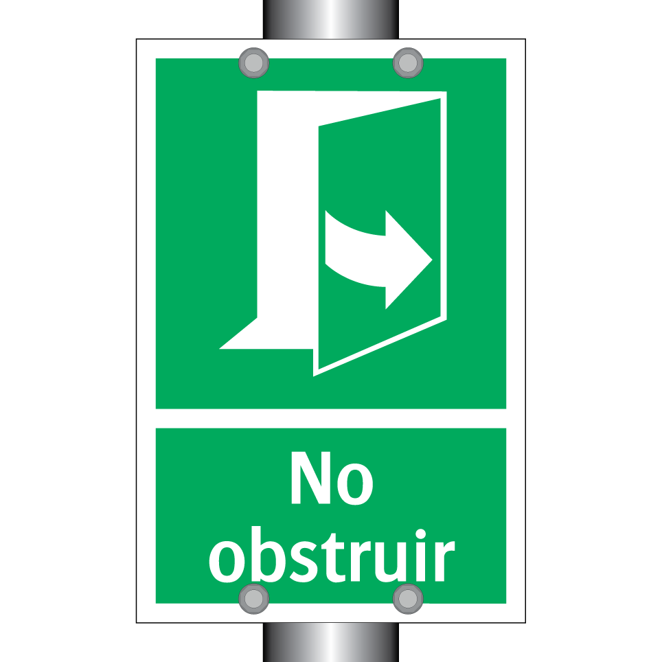 No obstruir