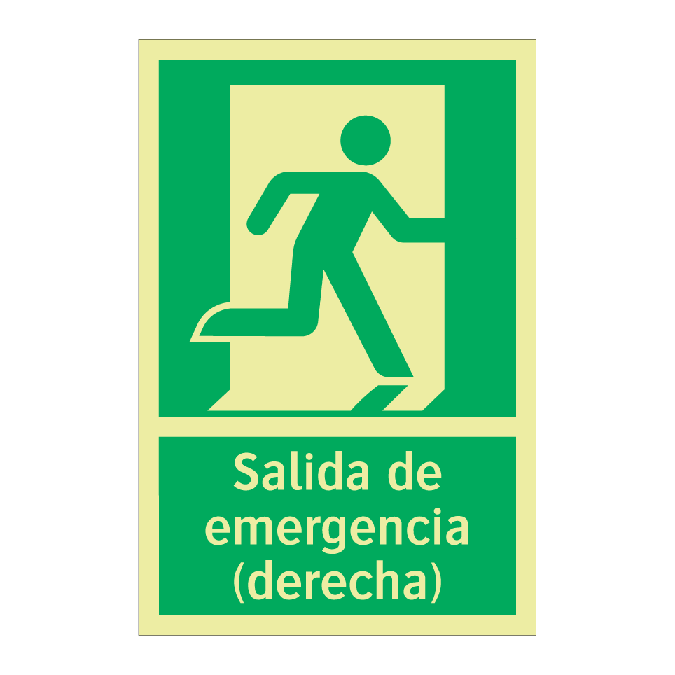 Salida de emergencia (derecha)