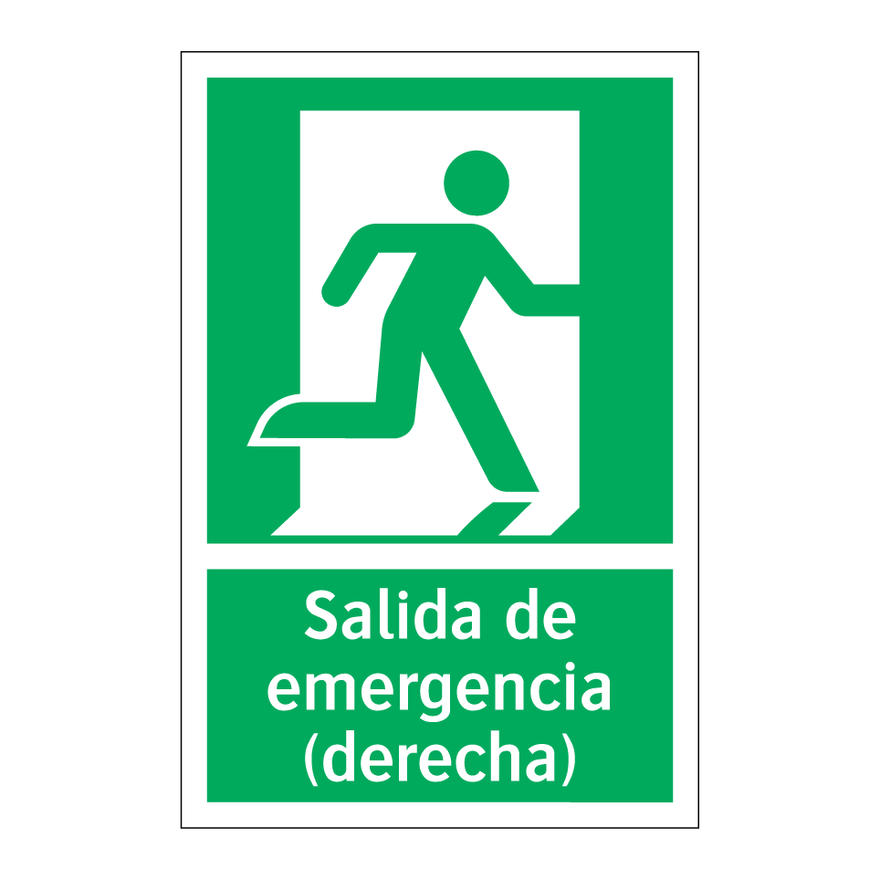 Salida de emergencia (derecha)