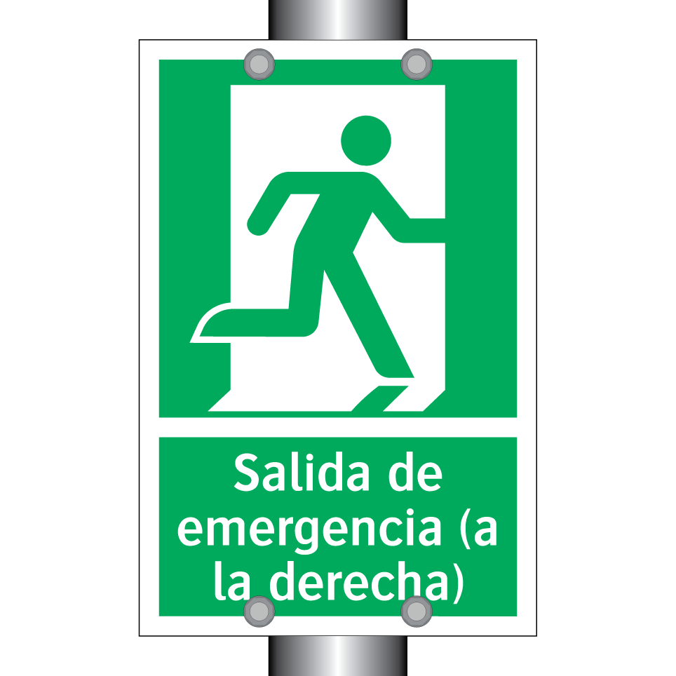 Salida de emergencia (a la derecha)